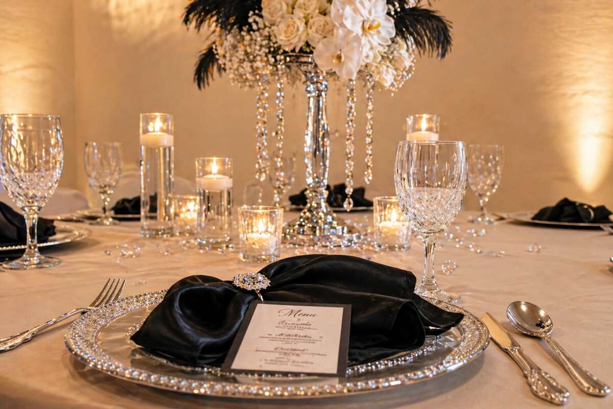 Luxury table setting